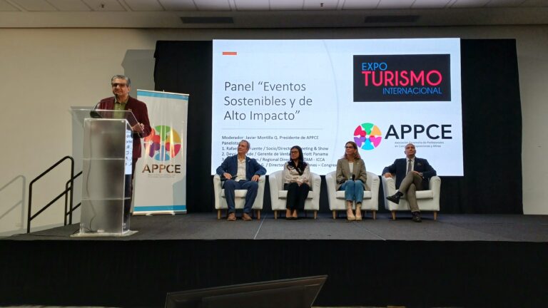 APPCE en Expoturismo 2026 / Panel «Eventos Sostenibles y de Alto Impacto»