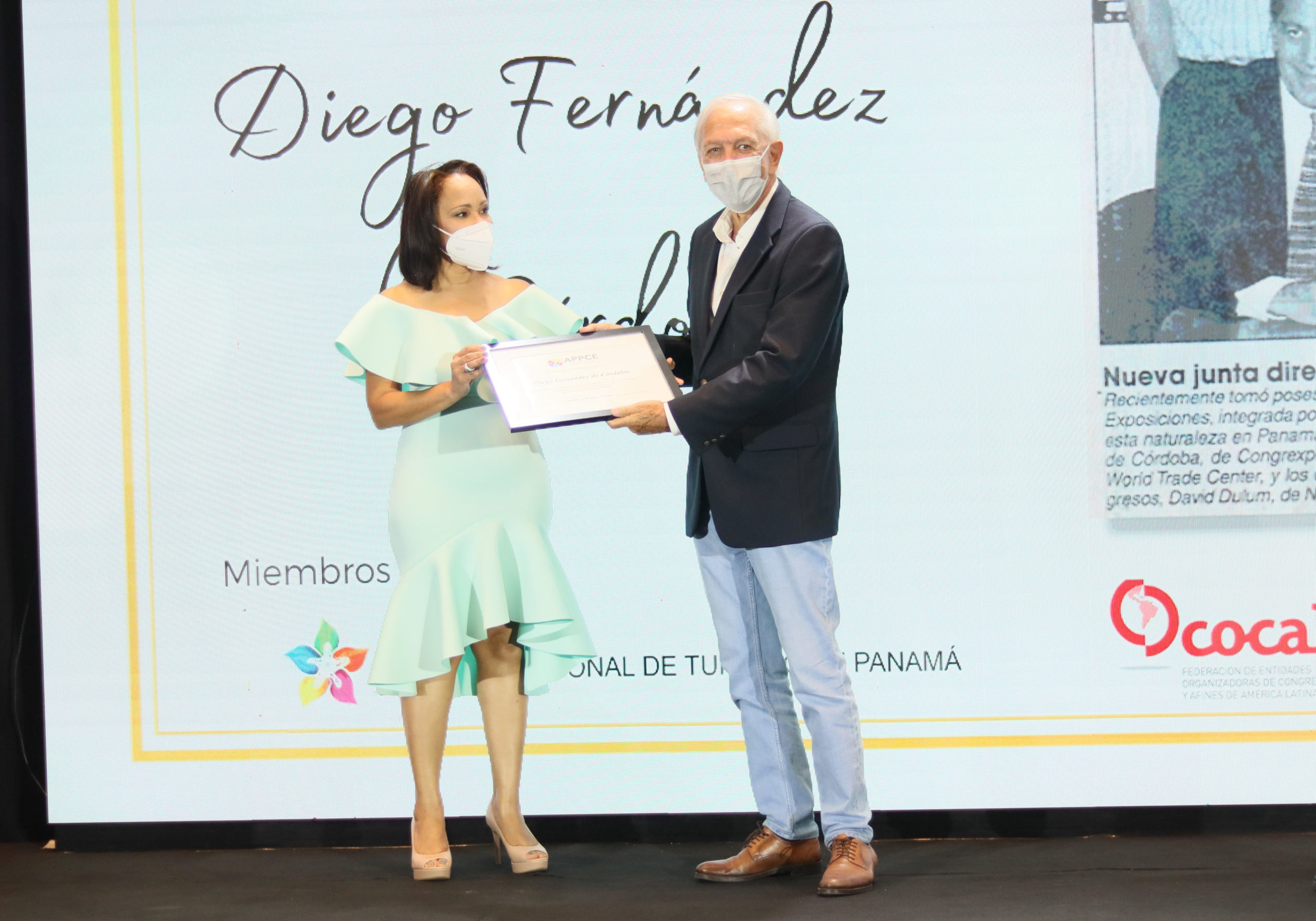 Reconocimiento a Diego Fernández de Córdoba, Miembro Fundador APPCE